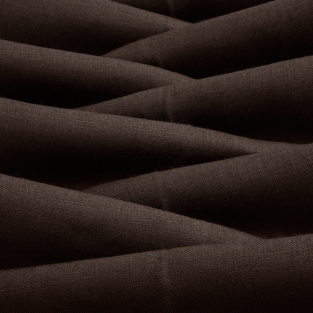 Grant Dark Brown Linen Trousers