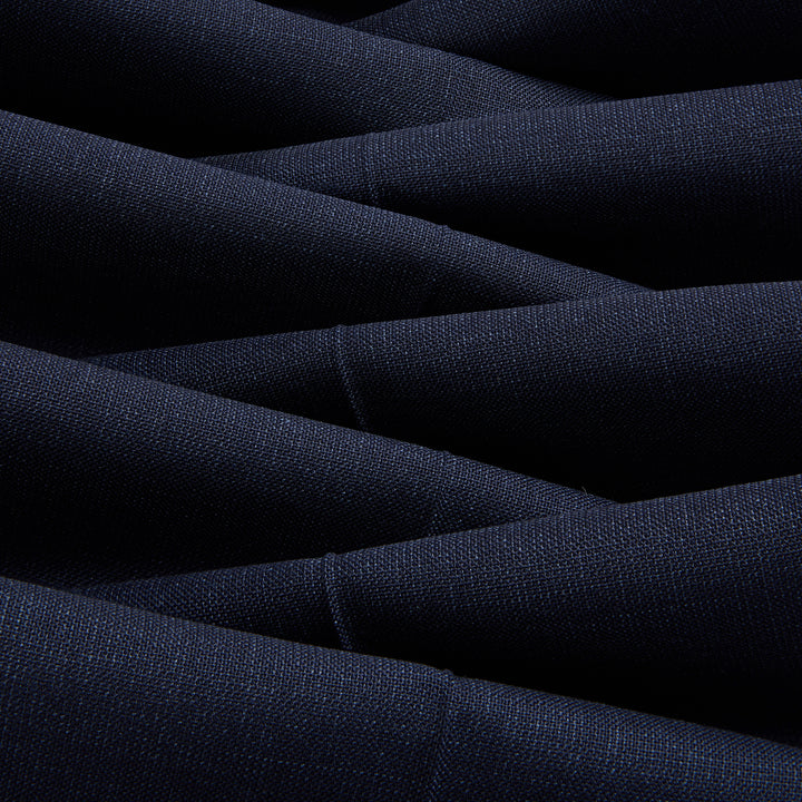 Grant Navy Tropical Wool Trousers