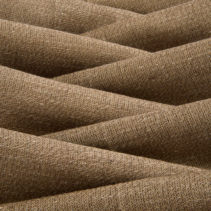 Grant Brown Linen And Fresco Wool Trousers