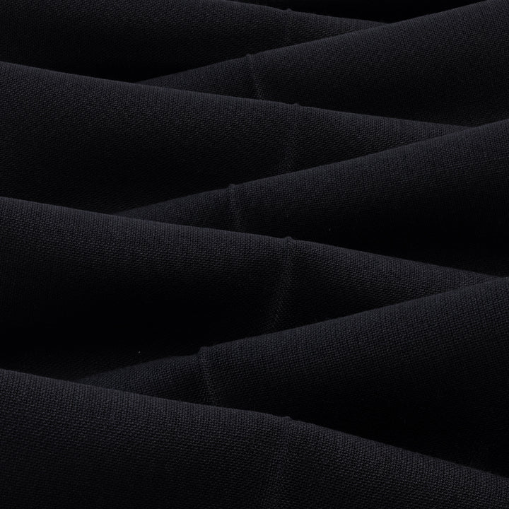 Grant Black Fresco Wool Trousers
