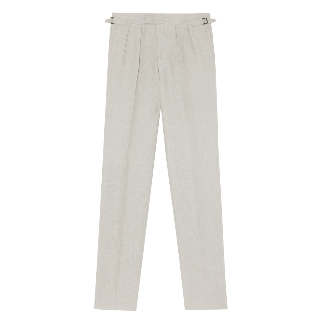 Grant Stone Linen Trousers