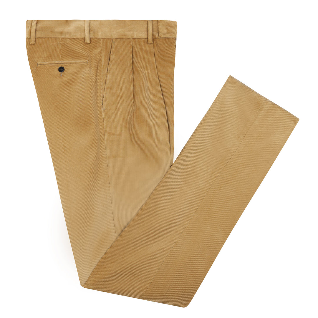 Grant Fawn Cotton Corduroy Trousers