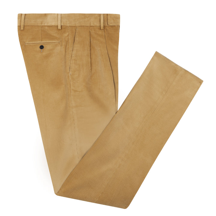 Grant Fawn Cotton Corduroy Trousers
