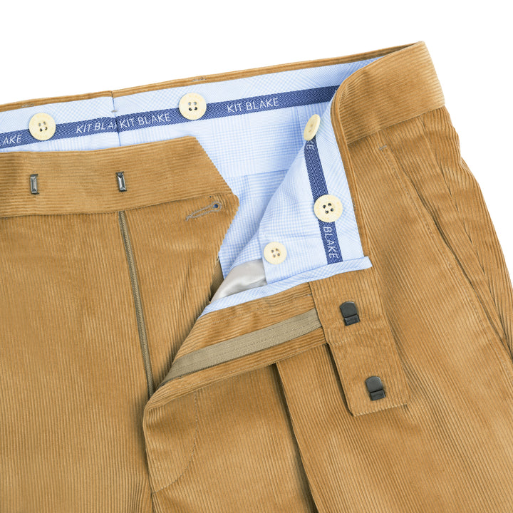 Grant Fawn Cotton Corduroy Trousers