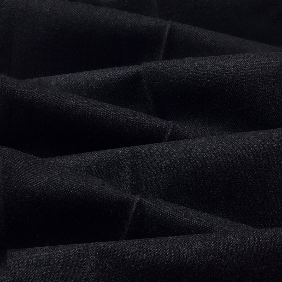 Grant Charcoal W. Bill Worsted Wool Trousers