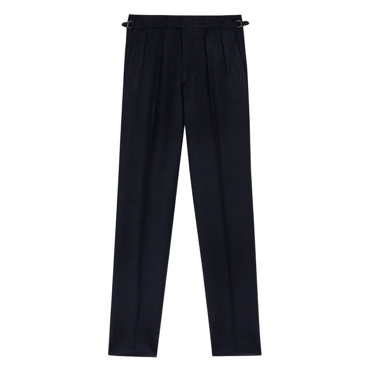Grant Dark Navy W. Bill Cavalry Twill Trousers