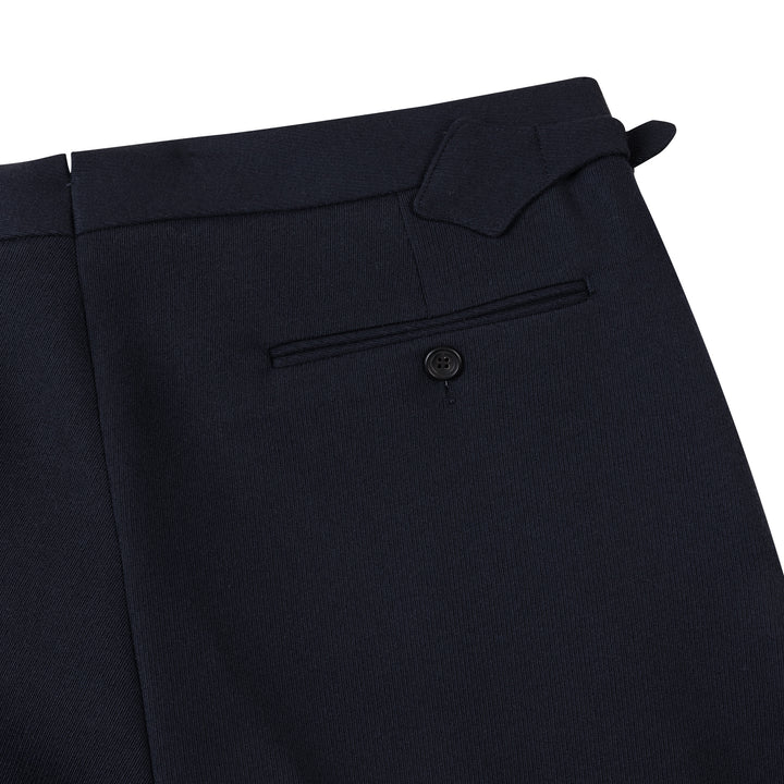 Grant Dark Navy W. Bill Cavalry Twill Trousers