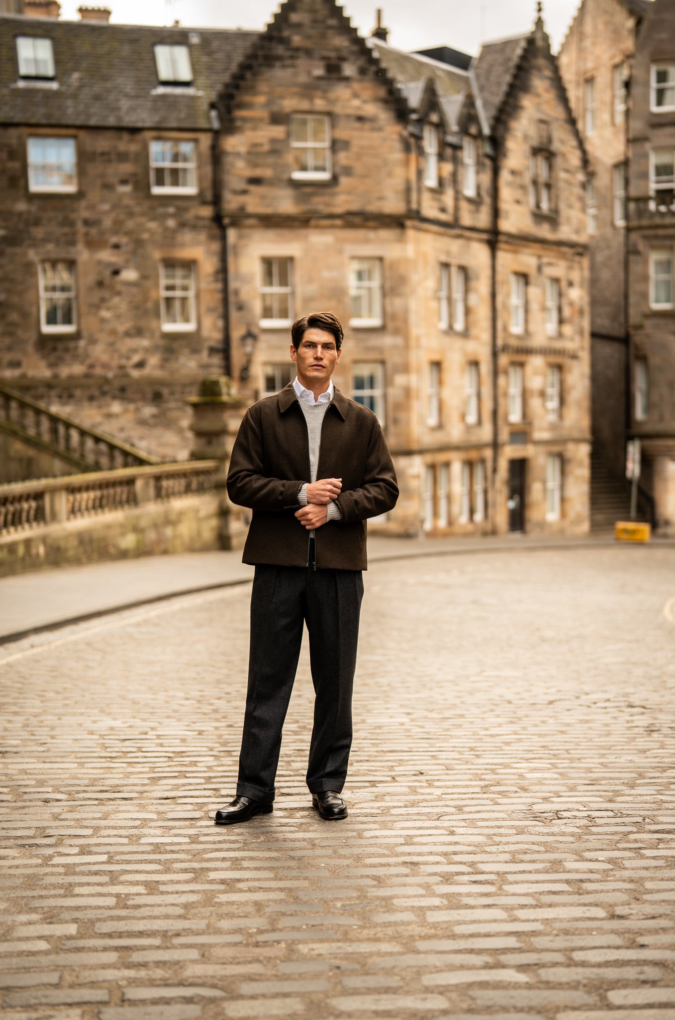 ジャケット・アウター Phlannel ARLES WOOL JACKET TROUSER SetUp M09SEABLZRELLENNVY013-210-0109