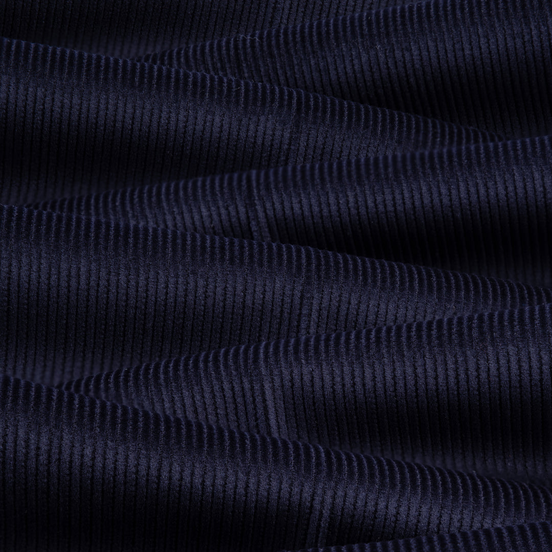 Duke Navy Cotton Corduroy Trousers