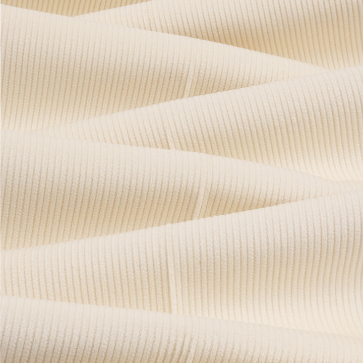 Grant Cream Cotton Corduroy Trousers