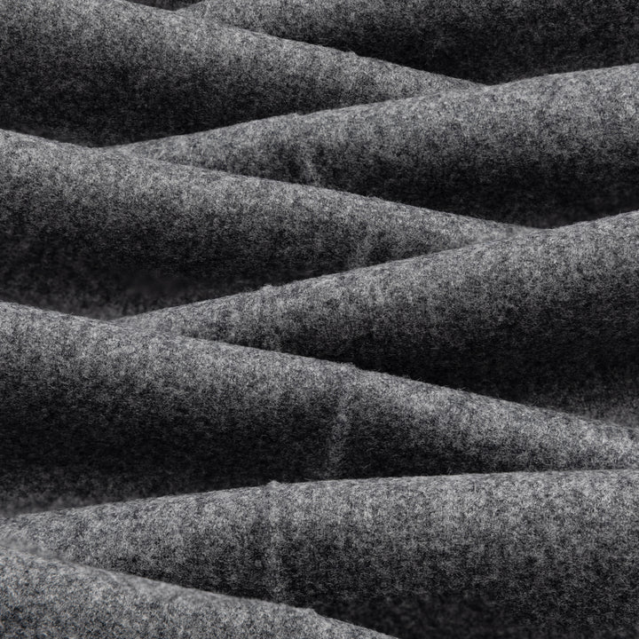 Grant Mid Grey Wool Flannel Trousers